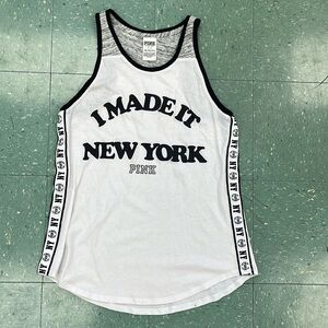 Made in New York active wear tank top PINK Victoria’s Secret